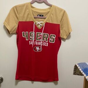 NFL Team Apparel San Francisco 49ers size small women’s top